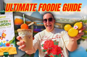 EPCOT FLOWER & GARDEN FESTIVAL: ULTIMATE FOODIE GUIDE | Trying 35+ Foods