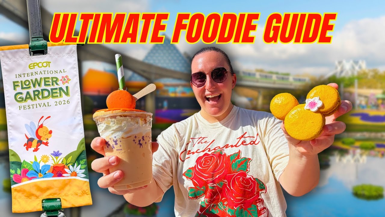 EPCOT FLOWER & GARDEN FESTIVAL: ULTIMATE FOODIE GUIDE | Trying 35+ Foods EPCOT FLOWER & GARDEN FESTIVAL: ULTIMATE FOODIE GUIDE | Trying 35+ Foods