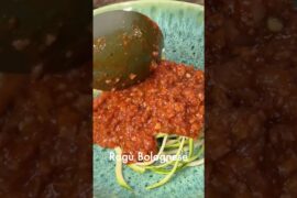 A Proper Ragù Bolognese — Built With Intention. #RaguBolognese #ItalianCooking #Cooking