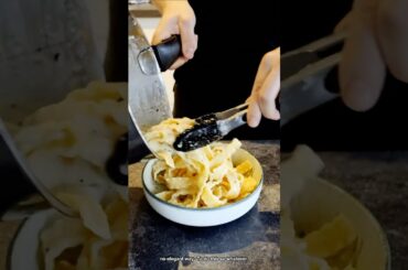How to Plate Pasta Without Losing Your Mind 🍝😂 (Mafaldine Edition)