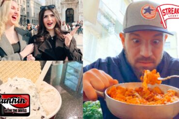 Milano Olympic Hockey VLOG 19 Lake Como Visit & AMAZING Food!