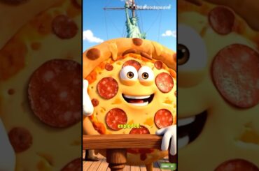 Kya Pizza Sach Me Italy Se Aya? 🤯 Real History #aishorts #aiart #aifood #pizza