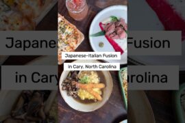 Japanese-Italian Fusion in Cary, North Carolina