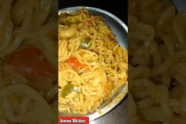 Instant Maggi Macaroni Recipe #shorts #maggi #trending