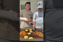 Quick & Easy Cajun Seafood Pizza on the Flattop Griddle | Let’s Go!