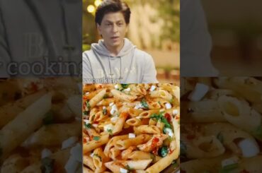 Shah Rukh Khan's Favourite Food | Italian pasta 🍝 #shorts #pasta #shahrukh