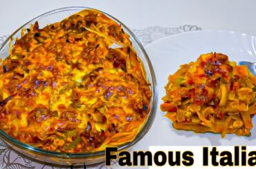 Chicken Cheesy Lasagna Recipe🤩| Easy Homemade Lazaniya🔥😋| Italian Recipe in Urdu | Umami Kitchen😍