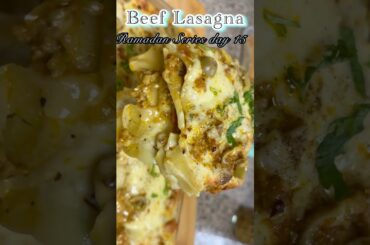 Beef Lasagna #viral#shorts#viral recipes#reels#trending