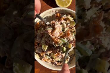 Ultimate Crispy Pasta Salad Full Recipe via  #pastasalad #pastarecipe