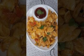 Masala Macaroni recipe❤️#shortsvideo#recipe#macaronirecipe #cooking#shortsfeed #food #cooking #enjoy