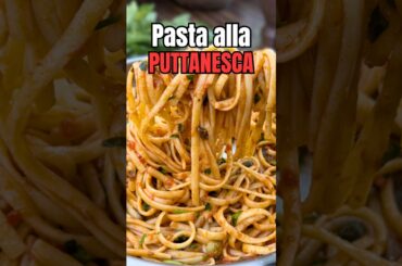 Pasta alla Puttanesca 🍝 | Quick, Easy & Flavor-Packed!