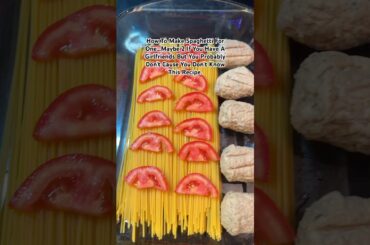 Literally The Way To Get A Girlfriend #spaghetti #italian #cooking #oven #baking