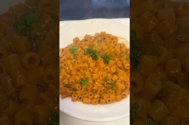 Tomato Creamy Pasta Recipe | Easy & Delicious Homemade Pasta 🍝 | YouTube #shorts #makkah