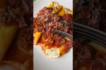 How To Make Authentic Italian Manicotti | Family Recipe ❤️ #manicotti #stuffedpasta