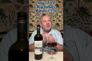 ONE MINUTE WINE REVIEW- a warming red from Puglia