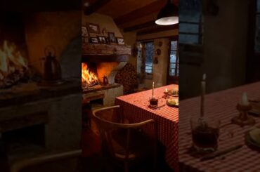 Winter in Italy 🇮🇹❄️ | Inverno in Italia | Cozy Italian Home #shorts  #winter  #italy