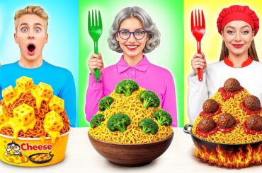 Me vs Grandma Cooking Challenge | Amazing Cooking Ideas by Multi DO Challenge