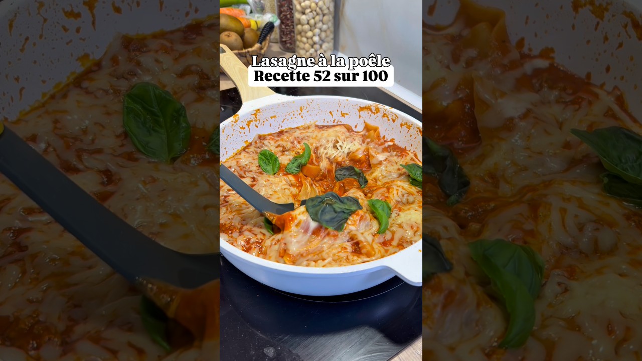 Lasagnes à la poêle #recette Lasagnes à la poêle #recette