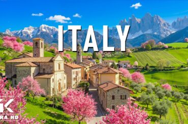 Spring in Italy 4K 🌸 Discover Rolling Hills, Olive Groves & Mediterranean Calm
