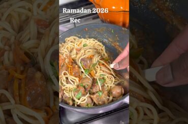 Recette ramadan : 7 spaghettis au rognons de bœuf et une boissons bien crémeuse à la papaye #food