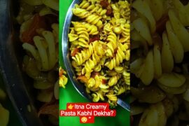 ISI Pasta Recipe 😋 | 2 Minute Creamy Pasta 🍝#shorts