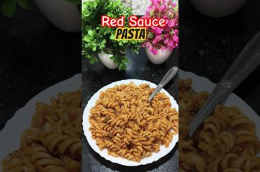 Red Sauce Pasta recipe #youtube #shorts #viral #minivlog #pasta #surbhikirasoi #trending #food