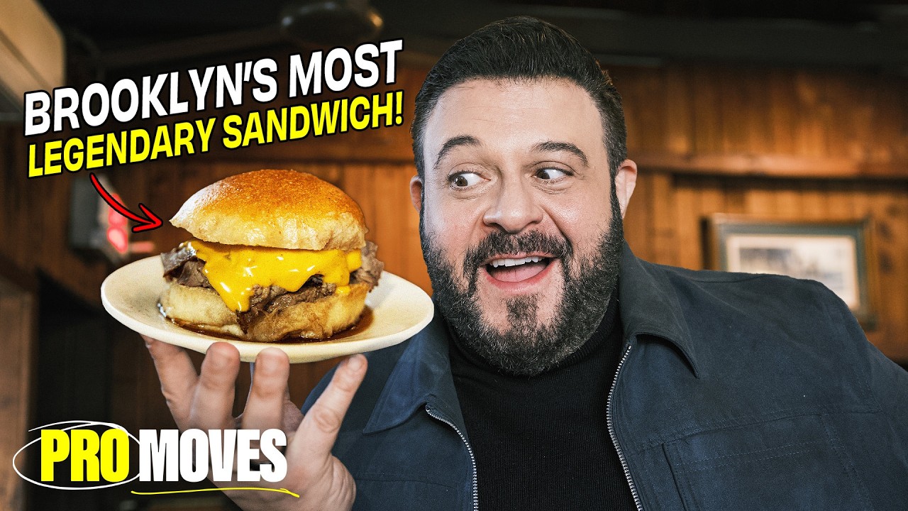 Adam Richman Eats Brooklyn’s Most Legendary Sandwich | Pro Moves Adam Richman Eats Brooklyn’s Most Legendary Sandwich | Pro Moves