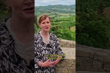 Visiting Montefioralle in Italy