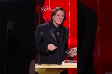 Jim Carrey accepts award in French, apologizes for his poor language skills