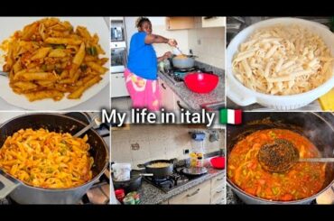 A DAY IN MUMMY LIFE LIVING IN ITALY 🇮🇹 | cooking pasta for my kids 😋/#MARIANWORLD