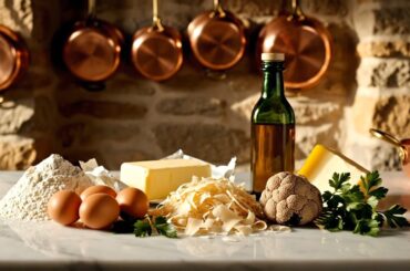 How to make Italy food— Tagliatelle al Tartufo step by step by AI