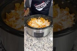 Creamy Chicken Pasta in The Crockpot #shorts