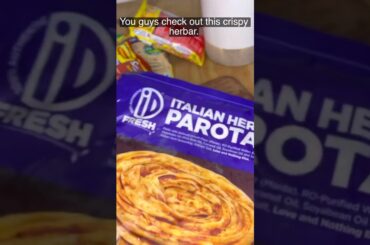 Too Lazy to Cook? Try This Italian Herb ID Paratha #idparatha #lazyrecipe #easyrecipe #paratha