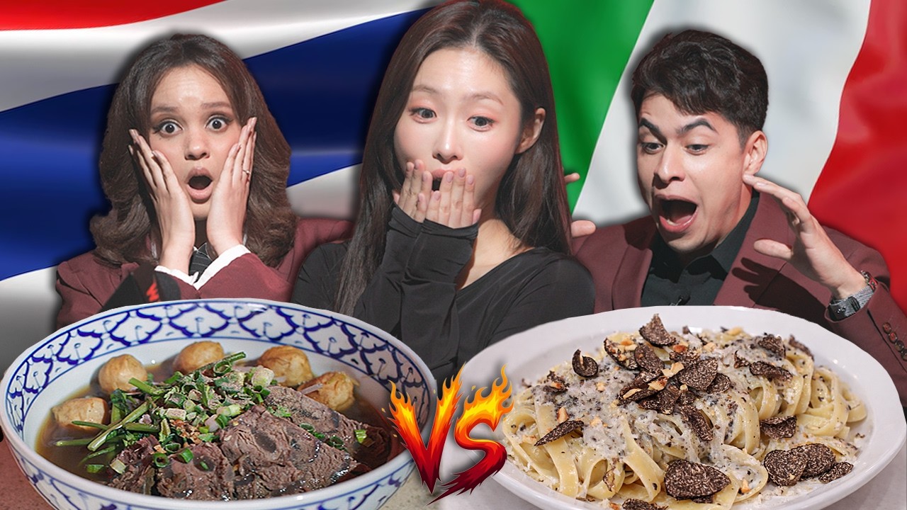 🇹🇭 Thailand vs 🇮🇹 Italy: Which Country Has the Best Noodle Dishes? | World War Chef 🇹🇭 Thailand vs 🇮🇹 Italy: Which Country Has the Best Noodle Dishes? | World War Chef