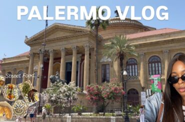 PALERMO ITALY | Street Food Market Tour & City Exploration