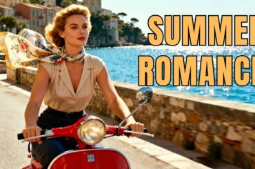 Summer Romance in Italy 🍋 Vintage Love Songs & Mediterranean Romance Mix