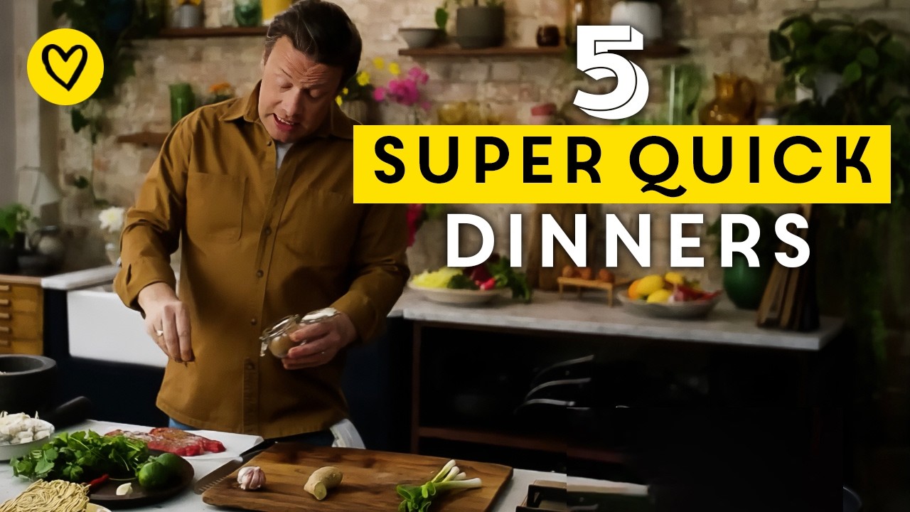 5 Super Quick Dinner Ideas | Jamie Oliver 5 Super Quick Dinner Ideas | Jamie Oliver