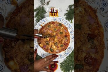Air Fryer Pizza #shorts #pizza #pizzalover #pizzarecipe #recipe #foodie #purefeast