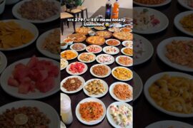 55+ Unlimited Items in Just 279₹/- 😱🤩 Donatellos Pizza 🍕 #unlimited #pizza #affordable #food