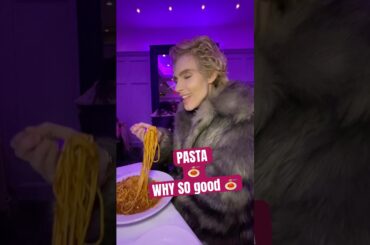 OMG PASTA 🍝 in NYC is almost as good as in ITALY 🇮🇹