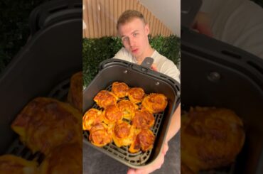 Schnelles Pizza Rolls Rezept aus dem Airfryer!🍕😍 #airfryer #kochen