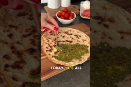 Italy's Secret Flatbread!  #Piadina #ItalianFood #HealthyEats #StreetFood