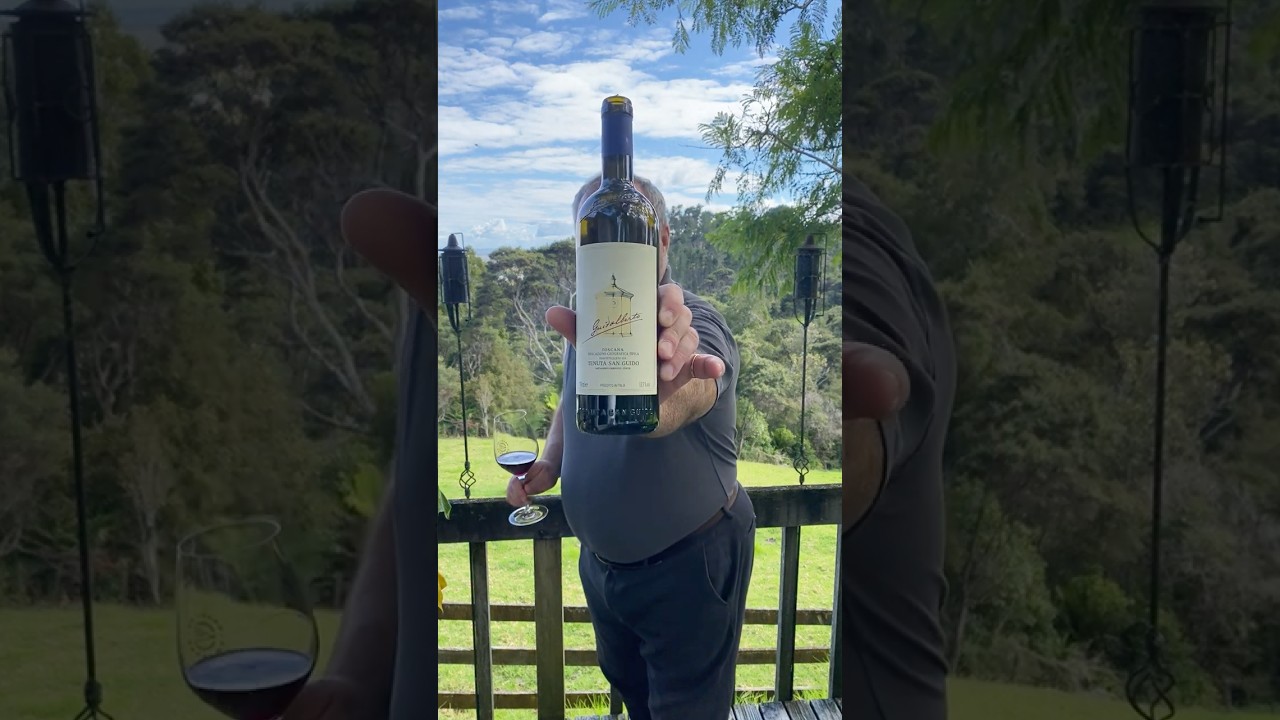 Tasting Tenuta San Guido’s Guidalberto Tasting Tenuta San Guido's Guidalberto