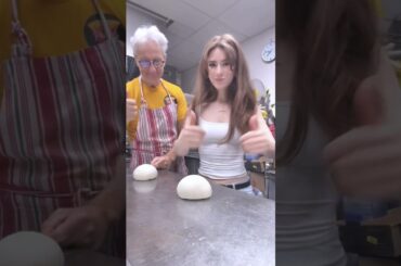 Rolling dough with Papa Bruno!! #pizza #pasta #italianfood #dinnertime #calgary #entrepreneur