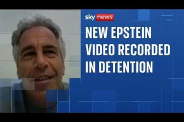 Jeffrey Epstein recorded video message for two women while in detention