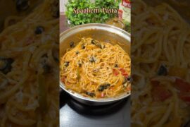 Spaghetti Pasta Recipe | Must Try It #recipe #pastalover #ytshorts #trending #viralshorts #spaghetti