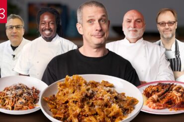 I Asked World Class Chefs How They Make Pasta At Home