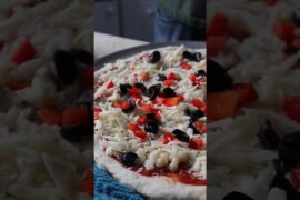 Happy Pi Day || Pizza Style #Pizza #pi #pie #piday #homemadefood #cooking #shorts