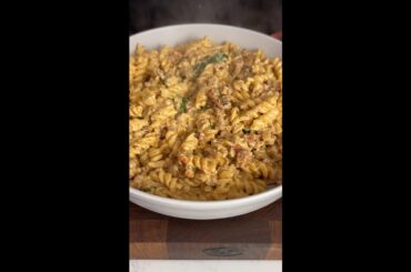 Spicy Italian Sausage Pasta