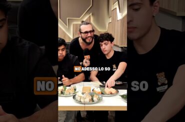 Remen e Calogero - Man VS Food Italy - #yumesushichallenge  🍤🍣(Highlights) #podcast